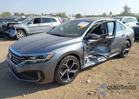 2020 Volkswagen Passat 2.0T R-Line из США, поврежденный, VIN 1VWMA7A34LC024236